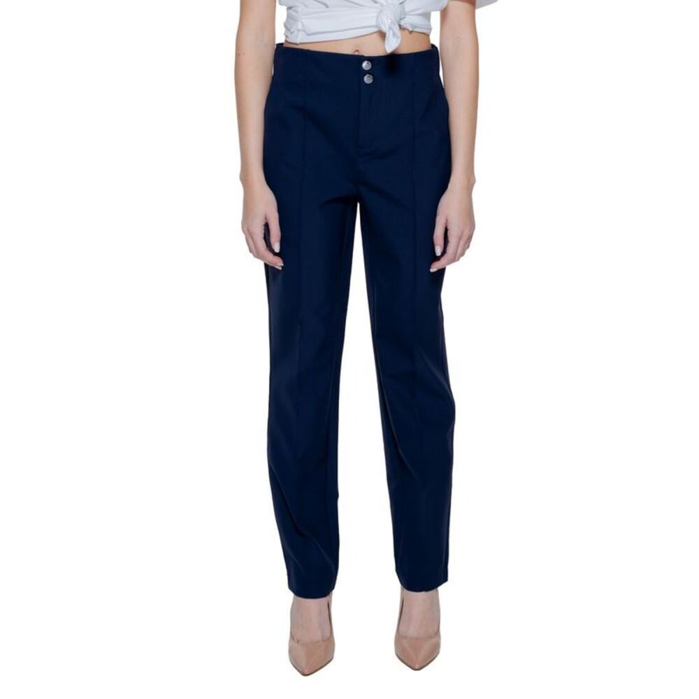 Street One Blue Polyamide Casual Women's Pants